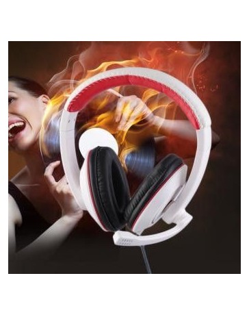 ER Gaming Headset surround para Auriculares HiFi estéreo 3,5 mm diadema con microfono para PC. - Envío Gratuito