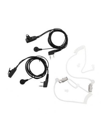 Duola Auricular de tubo acústico secreto para Kenwood Radio TH TK PUXING Baofeng interphone - Envío Gratuito