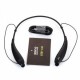 Función HV-801 Cuello-hang Estilo V4.0 deportes de Bluetooth Auriculares con manos libres Negro - Envío Gratuito