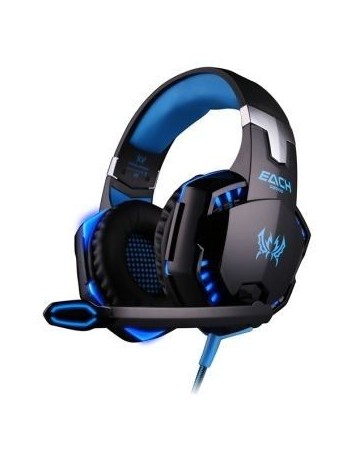 Pixnor CADA diadema estéreo G2000 Sobre-oído del auricular del juego Bass auriculares con control del MIC - Envío Gratuito