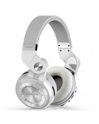 Audífonos diadema bluetooth Bluedio T2 Plus (Turbine 2) plegable -Blanco - Envío Gratuito