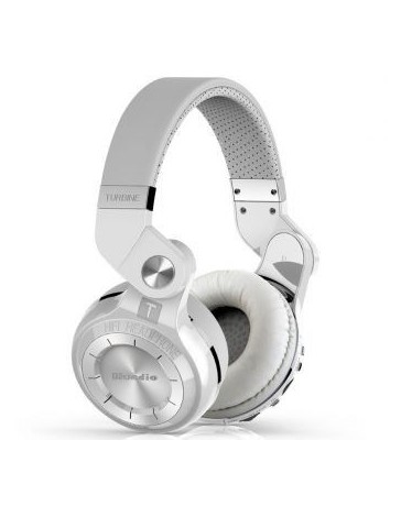 Audífonos diadema bluetooth Bluedio T2 Plus (Turbine 2) plegable -Blanco - Envío Gratuito