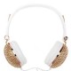 GLO Auriculares Artificial Crystal Rhinestone Earphones with Anti-noise Music-Dorado - Envío Gratuito