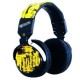 Audifonos Diadema Tipo Dj Profesionales Nakazaki Amarillos - Envío Gratuito