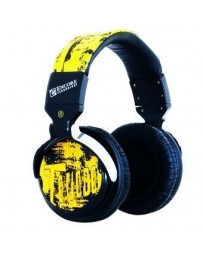 Audifonos Diadema Tipo Dj Profesionales Nakazaki Amarillos - Envío Gratuito