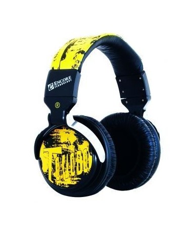 Audifonos Diadema Tipo Dj Profesionales Nakazaki Amarillos - Envío Gratuito