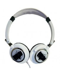 Audifonos Diadema Tipo Dj Nakazaki Blancos - Envío Gratuito