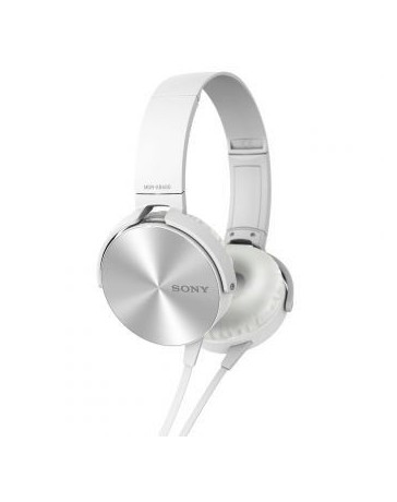 Audifonos Sony MDR-XB450APW-Blanco - Envío Gratuito