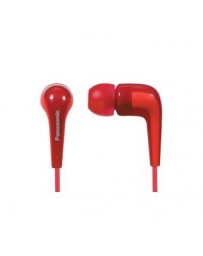 AUDIFONOS PANASONIC RP-HJE140E-R INSERCION COJINETES EN 3 TAMAÑOS ROJO - Envío Gratuito