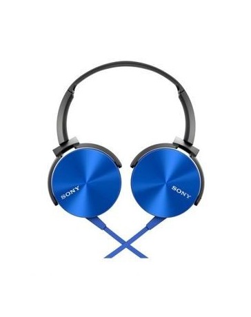 Audifonos Sony MDR-XB450APB-Azul - Envío Gratuito