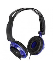 PANASONIC RPDJS150A AUDIFONOS DE DIADEMA PLEGABLES TIPO MEDIANO COLOR AZUL - Envío Gratuito