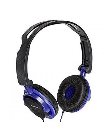 PANASONIC RPDJS150A AUDIFONOS DE DIADEMA PLEGABLES TIPO MEDIANO COLOR AZUL - Envío Gratuito