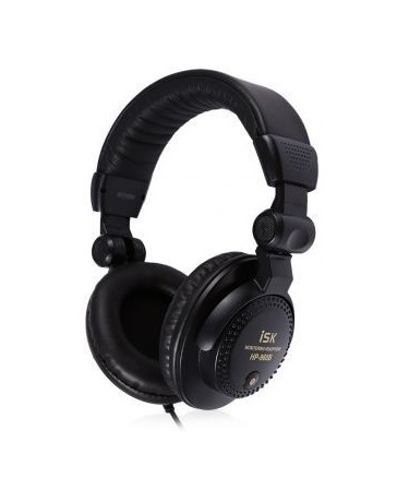 Audífonos ISK HP-960B DJ Over-Ear Headphone Negro - Envío Gratuito