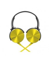 Audifonos Sony MDR-XB450APY -Amarillo - Envío Gratuito