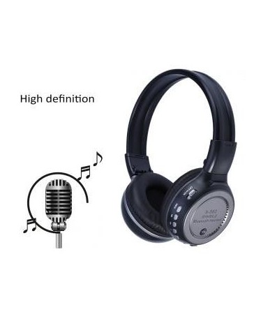 Zealot B560 Auriculares Foldable Wireless BT V4.0 Headphones with FM Radio TF Card Slot-Marrón Oscuro - Envío Gratuito