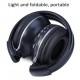 Zealot B560 Auriculares Foldable Wireless BT V4.0 Headphones with FM Radio TF Card Slot-Marrón Oscuro - Envío Gratuito