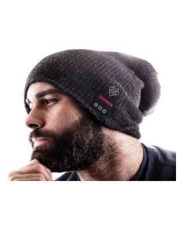 Audífonos Telefunken TLF-MBG Gorro con Bluetooth-Gris - Envío Gratuito