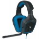 LOGITECH DIADEMA G430 GAMING 7.1 NEGROAZUL 981-000551 - Envío Gratuito