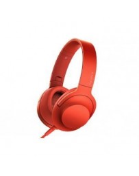 Sony Audifonos Con Diadema Hi-Res Audio Pleglables Microfono Rojo - Envío Gratuito