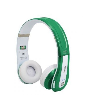 Audífonos MiiKey Rhythm Pro Bluetooth 4.0-Blanco y Verde - Envío Gratuito