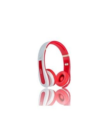 Audífonos MiiKey Rhythm Pro Bluetooth 4.0-Blanco y Rojo - Envío Gratuito