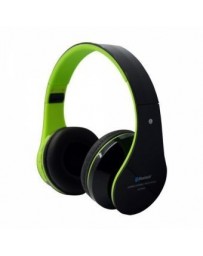 Auriculares Inalámbricos Azultooth Estéreo Plegable Con MicFMTF Slot Verde - Envío Gratuito