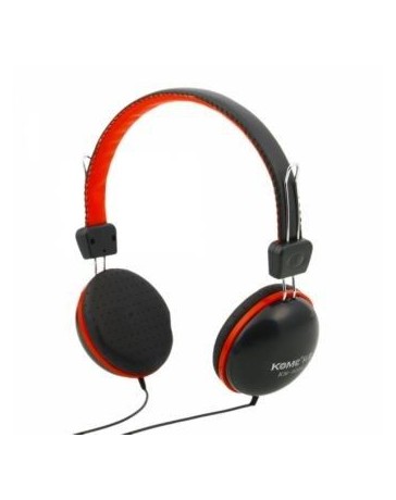 Komc KM9226 Auriculares Con Micrófono Rojo Y Negro - Envío Gratuito