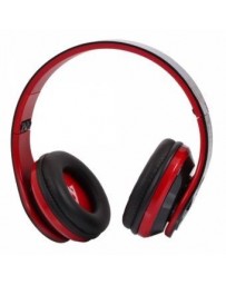 MQ88 Auriculares Estéreo Dinámicos Ligeros Y Plegables Negro Y Rojo - Envío Gratuito