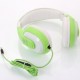 MQ98 Con Diadema AURICULAR CON MIC Verde Y Blanco - Envío Gratuito