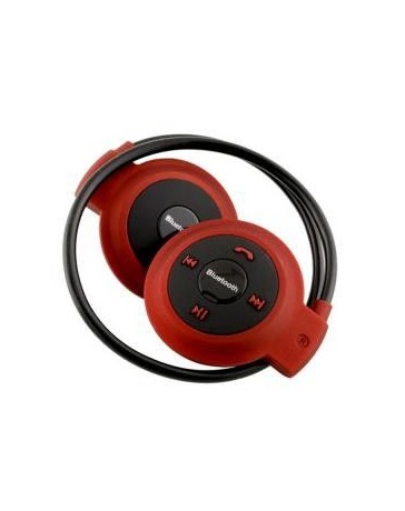 Mini-503 HQ Sports Neckband Folded Stereo Wireless Bluetooth Headset Headphone Earphone Red - Envío Gratuito