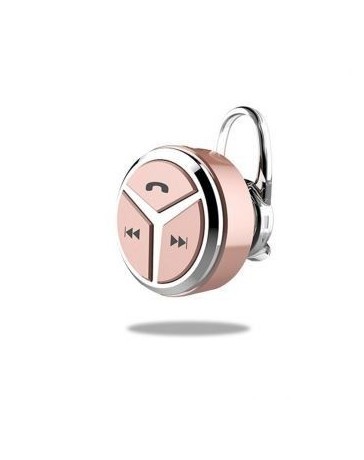 casque audio cabeza diferente en la oreja Auriculares para telefono (oro rosa) - Envío Gratuito