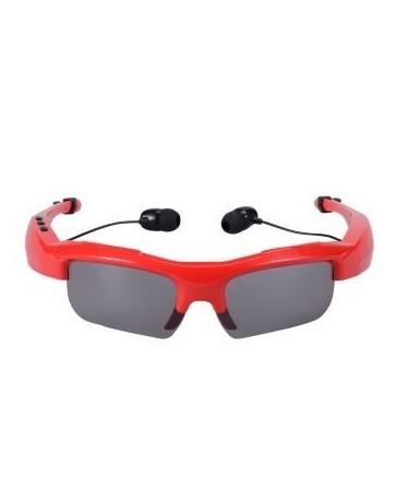 Manos Libres Gafas de sol Smart para Android IOS Smartphones y todos los dispositivos (Rojo) - Envío Gratuito