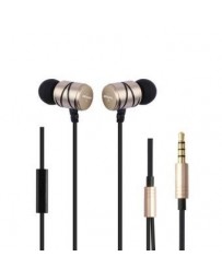 Q5I Auriculares Estéreo De Metal De Juego Deportivo Auriculares (oro) - Envío Gratuito