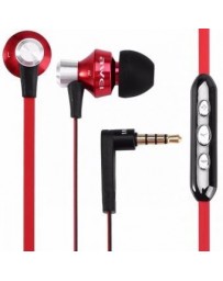 950vi 3.5mm En El Oído Auricular De Voz De Voz Clara (rojo) - Envío Gratuito