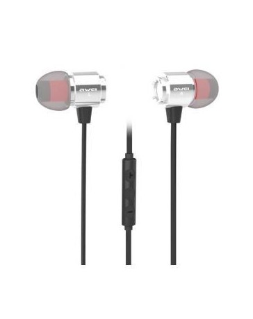 S10Hi Auricular Intra-auricular 3.5MM SONIDO ESTÉREO Con Control De Volumen De Micrófono (plata) - Envío Gratuito