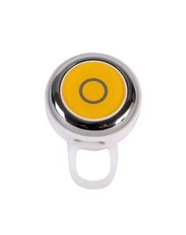 estéreo del control de la voz del auricular con el Mic para toda la charla del teléfono y música (amarillo) - Envío Gratuito