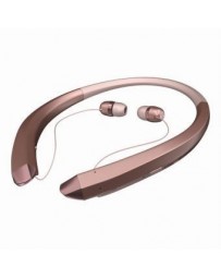 Deportes Stereo Neckband Bluetooth Headphone Auriculares Estéreo Inalámbricos Con Sonido Harman Kardon (Oro Rosa) - Envío Gratui