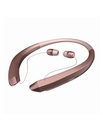 Deportes Stereo Neckband Bluetooth Headphone Auriculares Estéreo Inalámbricos Con Sonido Harman Kardon (Oro Rosa) - Envío Gratui