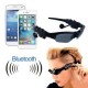 receptor de cabeza de Bluetooth de las gafas de sol de la llegada (color de la mezcla) - Envío Gratuito