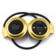 auriculares con micro tarjeta de ranura de tarjetas mp3 reproductor (oro) - Envío Gratuito