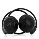 auriculares con micro tarjeta de ranura para tarjeta mp3 player (negro) - Envío Gratuito