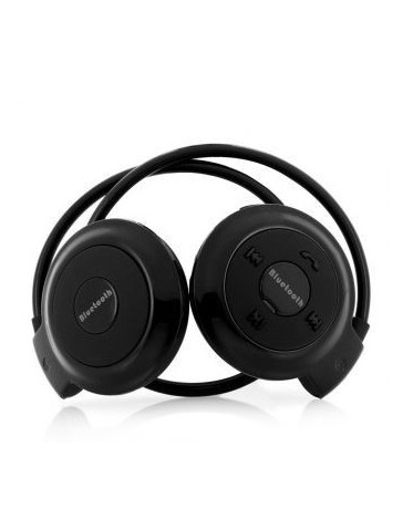 auriculares con micro tarjeta de ranura para tarjeta mp3 player (negro) - Envío Gratuito