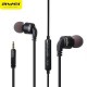 30TY micrófono de control estéreo con cable en la oreja HiFi música auriculares auriculares - Envío Gratuito