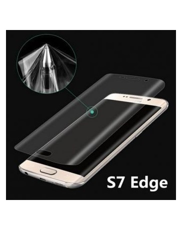 Mica Anti Impacto Flexible Para Las Curvas Galaxy S7 Edge - Envío Gratuito