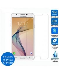 Mica de Cristal Templado para Samsung Galaxy J7 Prime y Galaxy J5 Prime-Transparente - Envío Gratuito
