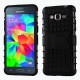 Funda Resistente a Impacto con Soporte Samsung Galaxy Grand Prime G530 Protector Carcasa Combinada (Negro) - Envío Gratuito