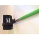 Brazo Extendible con Cable Selfie Stick Monopod para Iphone y Android-Verde - Envío Gratuito