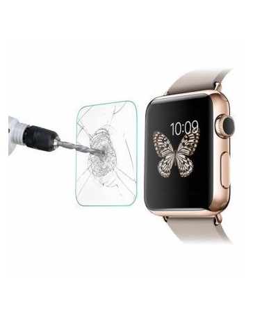 Cristal Templado Glass Protector Apple Watch 38mm 42mm 9H Antigolpes - Envío Gratuito