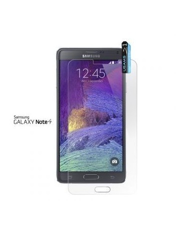 MICA PROTECTOR DE CRISTAL TEMPLADO SAMSUNG GALAXY NOTE 4 - Envío Gratuito