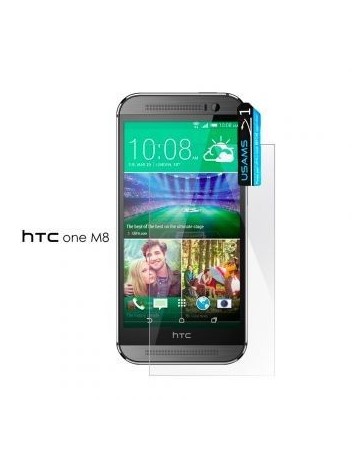 MICA PROTECTOR DE CRISTAL TEMPLADO HTC ONE M8 - Envío Gratuito